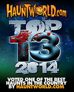 Hauntworld Top 13 Haunted Houses of 2014