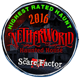 Highest Rated Haunt 2016 - TheScareFactor.com