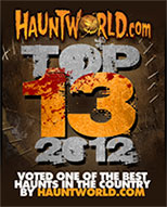 Hauntworld Top 13 Haunted Houses of 2012